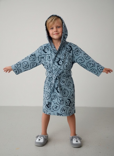 802476 Халат детский  для мальчика фото / КотМарКот