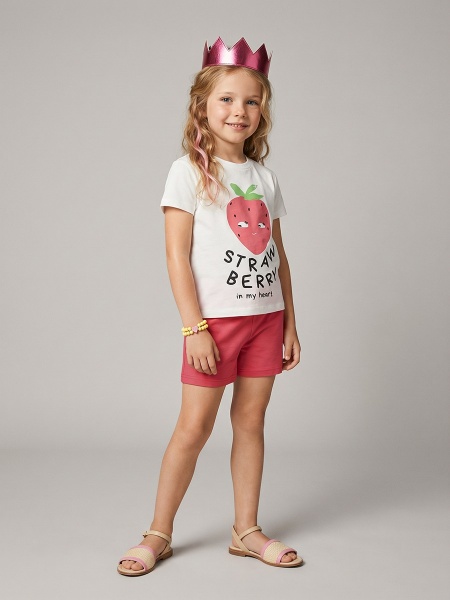 картинка 801823 Комплект: джемпер и шорты  от Котмаркот