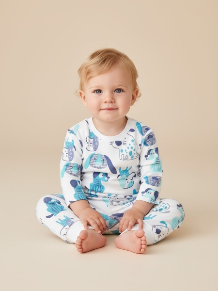 800960 Пижама детская  для новорождённых фото / Котмаркот