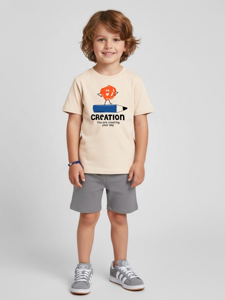 картинка 801837 Комплект: джемпер и шорты  от Котмаркот