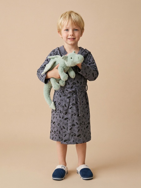 802477 Халат детский  для мальчика фото / КотМарКот