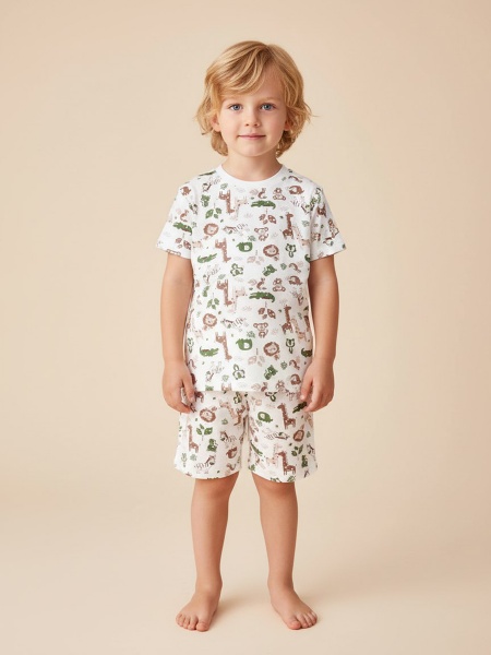 801479 Пижама детская  для мальчика фото / КотМарКот