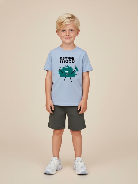 картинка 801834 Комплект: джемпер и шорты  от Котмаркот