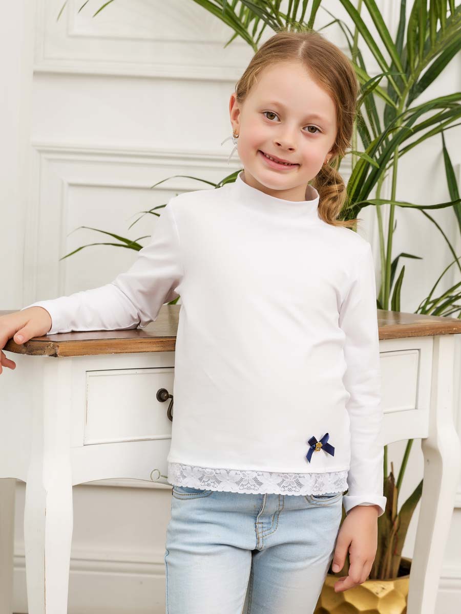 13323 Водолазка  для девочки от фабрики КотМарКот