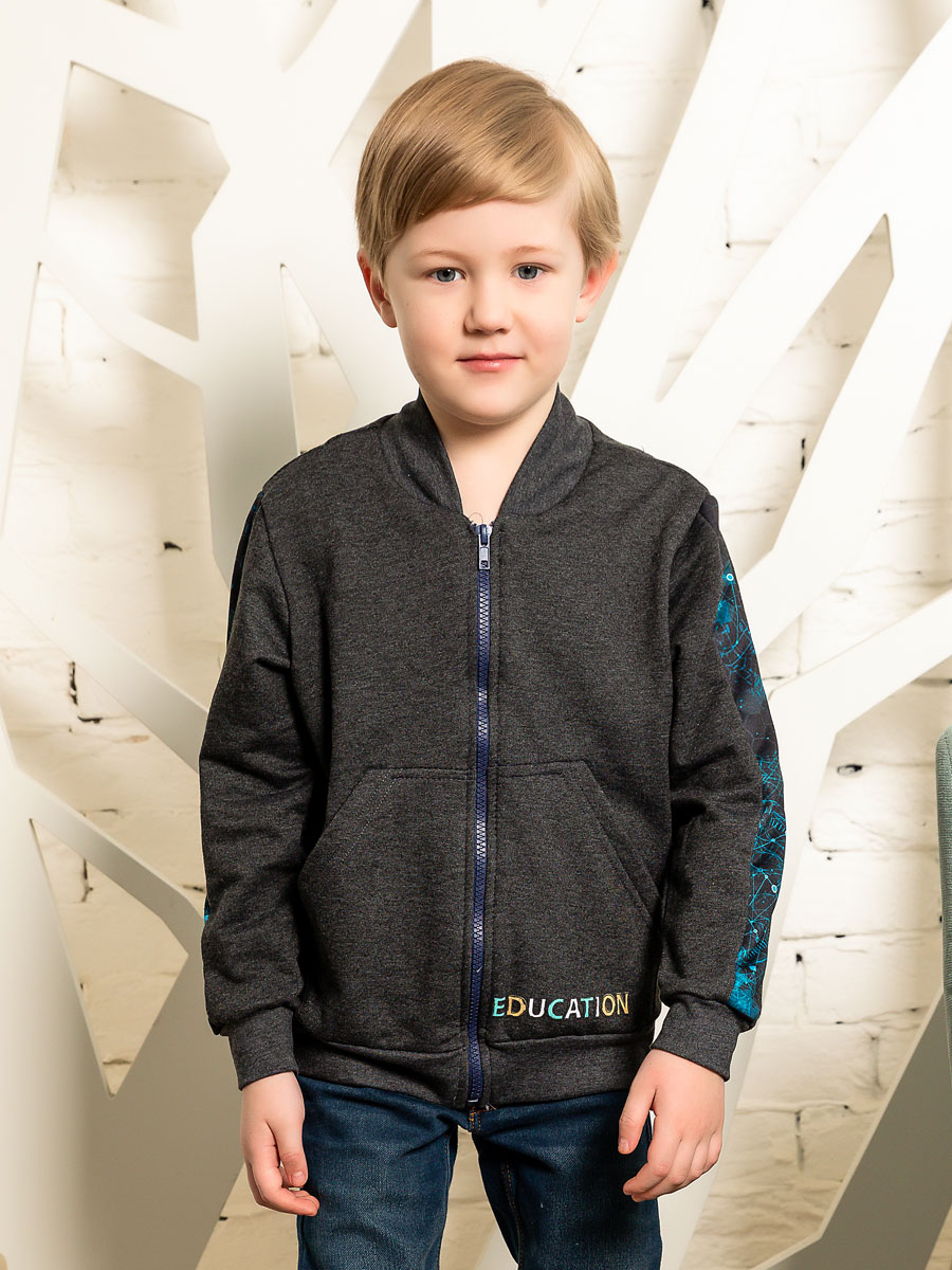 23512 толстовка  для мальчика фото / Котмаркот