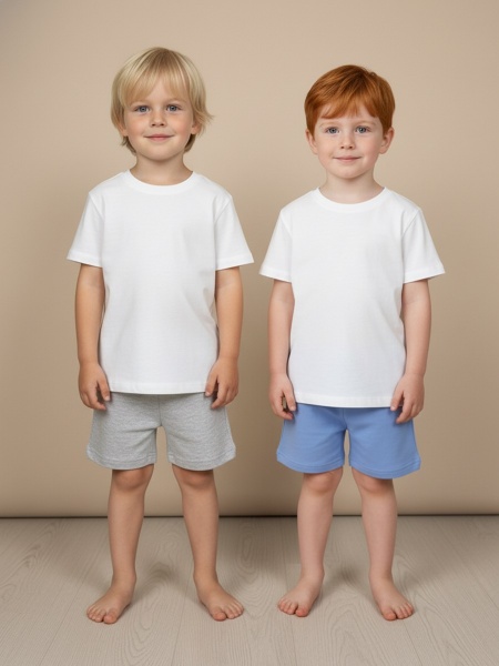 802220 Шорты 2 шт.  для мальчика фото / КотМарКот