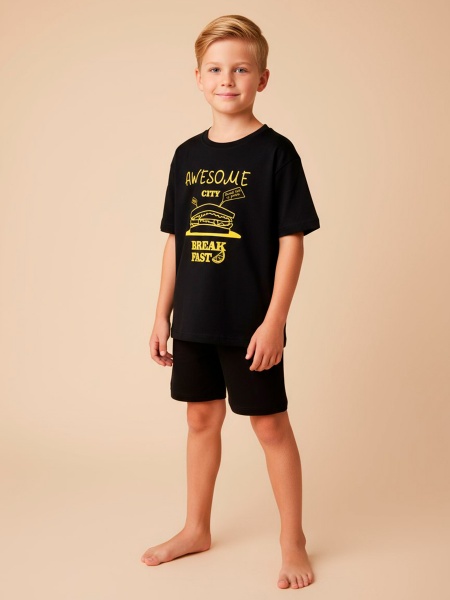 картинка 802040 Комплект: футболка, шорты от Котмаркот