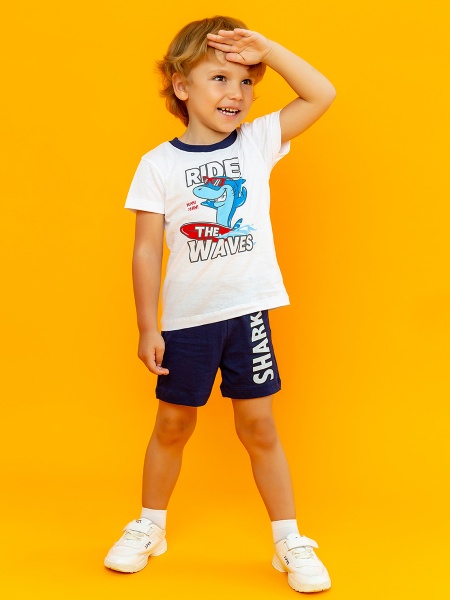 картинка 717441430 Пижама детская "Surfing Shark" от Котмаркот