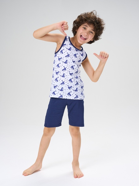 284441447 Пижама детская "Пижамы 2021" для мальчика фото / КотМарКот