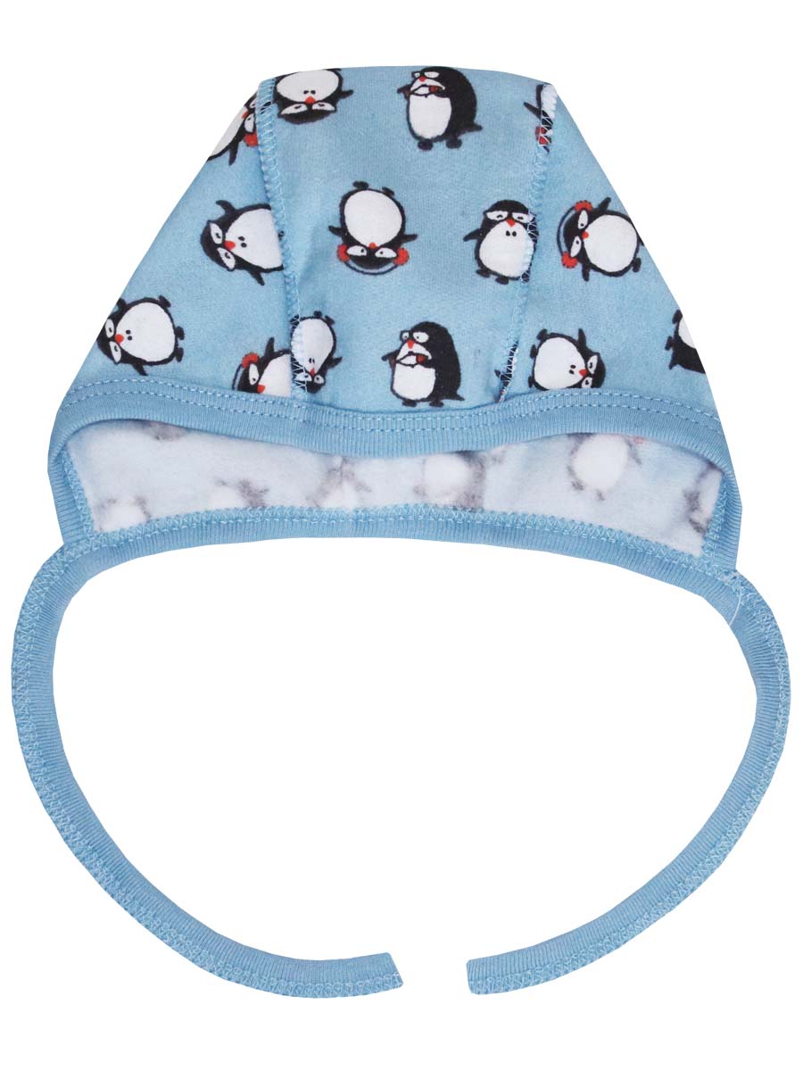78210 Чепчик "Милые пингвины" для новорождённого КотМарКот