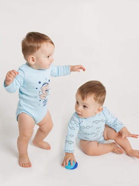 картинка 800270 Боди длинный рукав 2 шт Коллекция  "SET" от Котмаркот