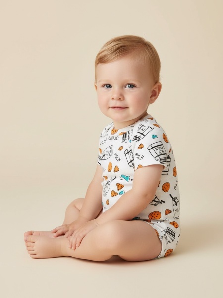 картинка 801414 Набор детский: футболка, ползунки, боди  от Котмаркот