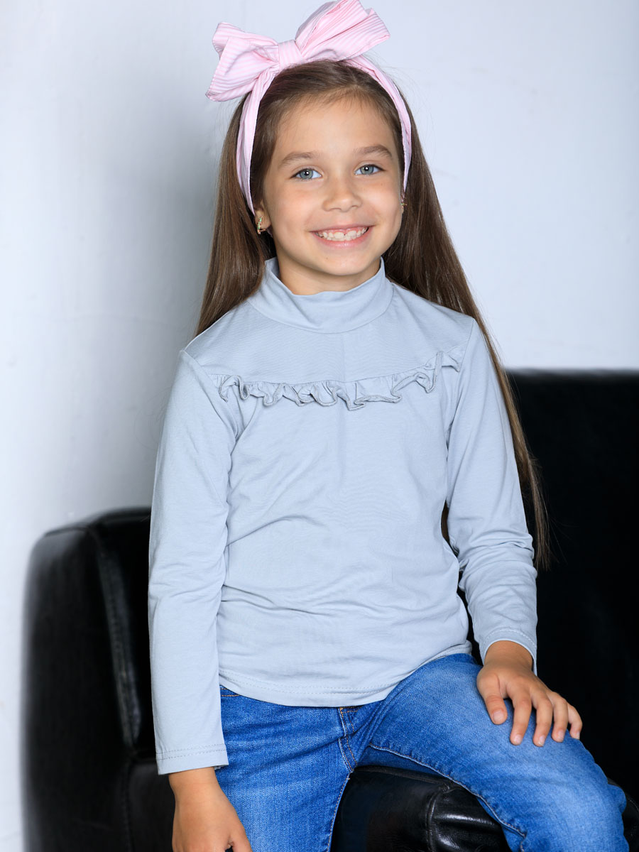 13728 Водолазка  для девочки от фабрики КотМарКот