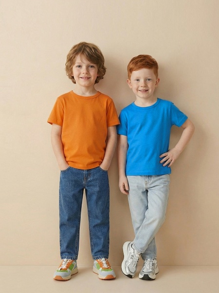 802355 Футболка 2 шт.  для мальчика фото / КотМарКот