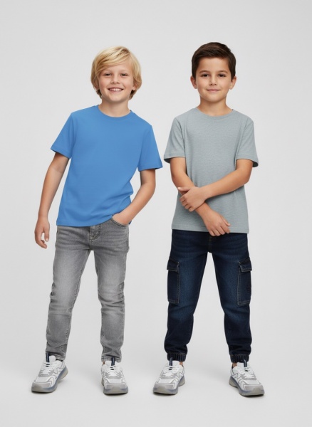 802350 Футболка 2 шт.  для мальчика фото / КотМарКот