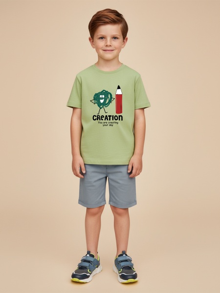 картинка 801835 Комплект: джемпер и шорты  от Котмаркот