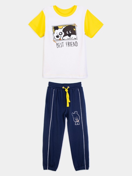 картинка 800366  Комплект: футбокла и брюки от Котмаркот