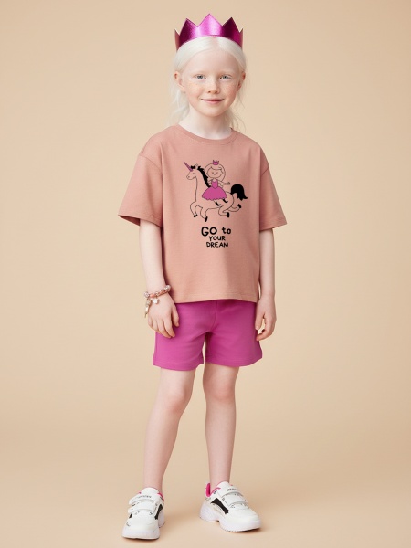 картинка 801827 Комплект: джемпер и шорты  от Котмаркот