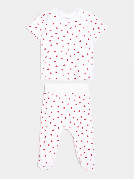 картинка 801409 Набор детский: футболка и ползунки  от Котмаркот