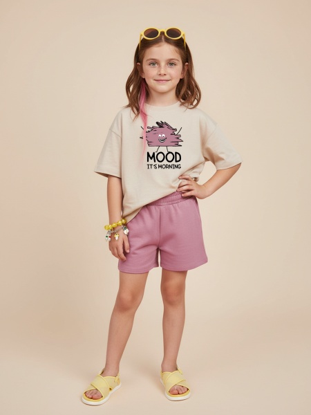 картинка 801826 Комплект: джемпер и шорты  от Котмаркот