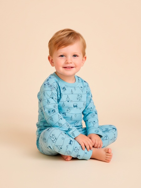 800979 Пижама детская  для новорождённых фото / Котмаркот