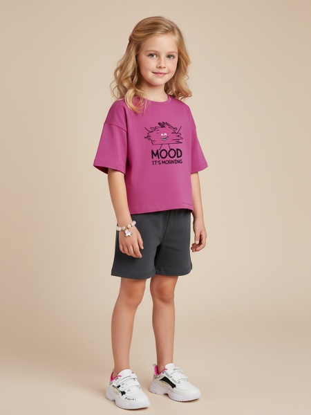 картинка 801829 Комплект: джемпер и шорты  от Котмаркот