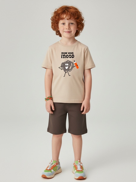 картинка 801836 Комплект: джемпер и шорты  от Котмаркот