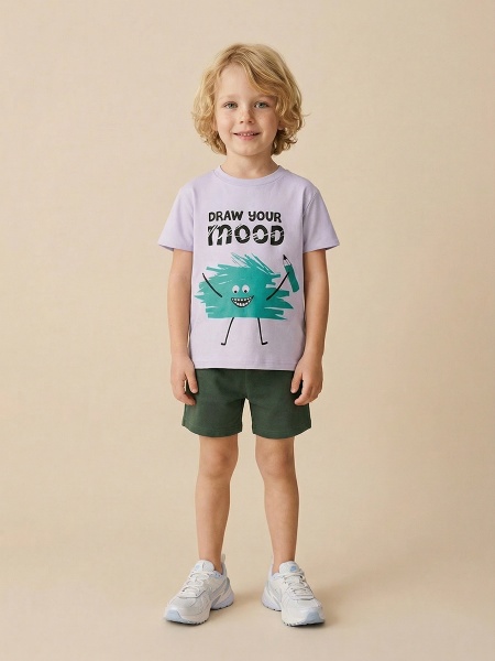 картинка 801834 Комплект: джемпер и шорты  от Котмаркот