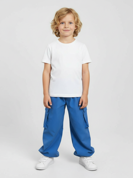 801859 Брюки детские  для мальчика фото / КотМарКот