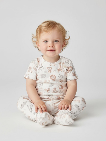 картинка 801428 Набор детский: футболка и ползунки  от Котмаркот