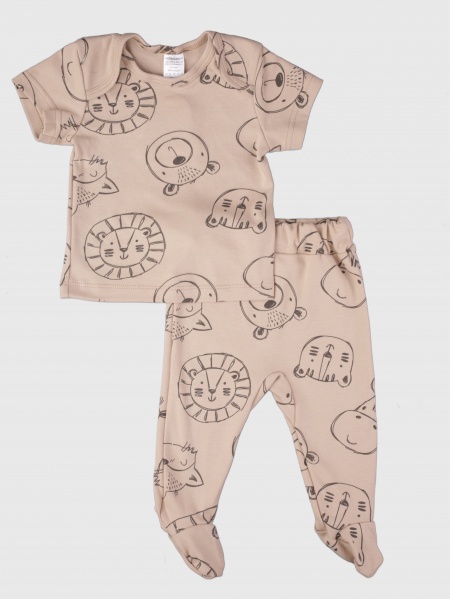 картинка 801421 Набор детский: футболка и ползунки  от Котмаркот