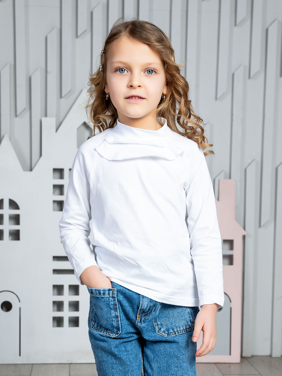 13521 Водолазка  для девочки от фабрики КотМарКот