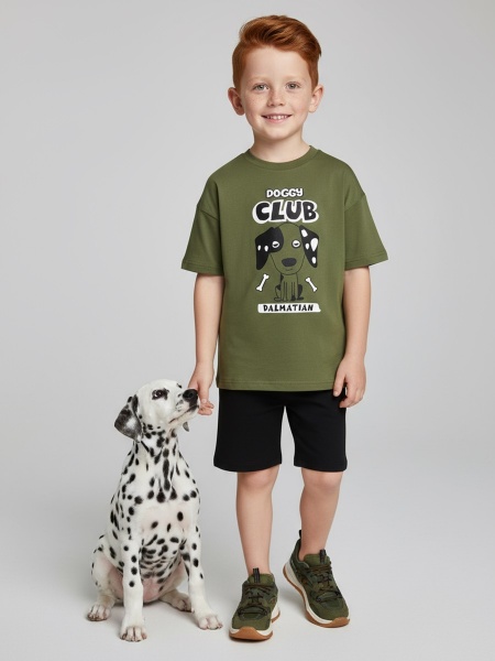 картинка 801839 Комплект: джемпер и шорты  от Котмаркот