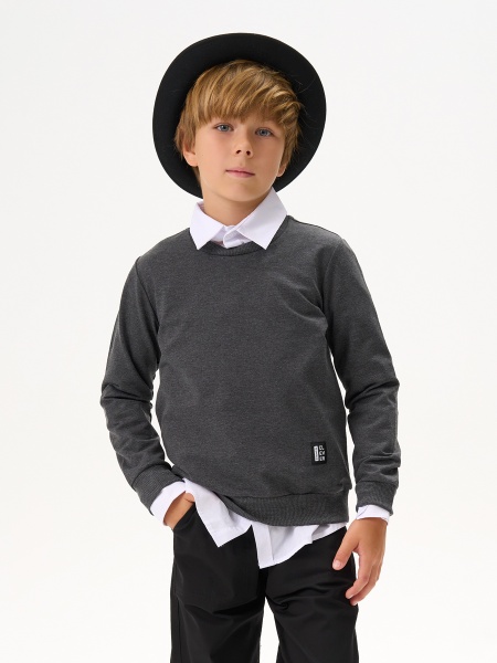 829692393 Джемпер (Свитшот)  АКАДЕМИЯ для мальчика фото / КотМарКот