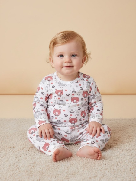 801159 Пижама детская  для новорождённых фото / Котмаркот