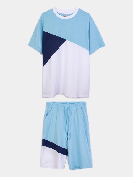 картинка 300076 Комплект мужской color block от Котмаркот