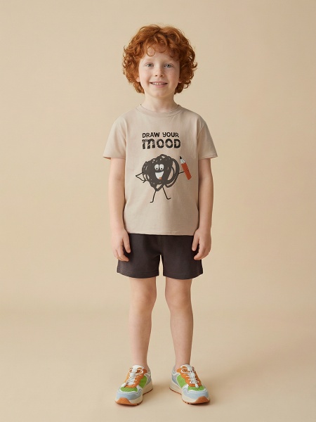 картинка 801836 Комплект: джемпер и шорты  от Котмаркот