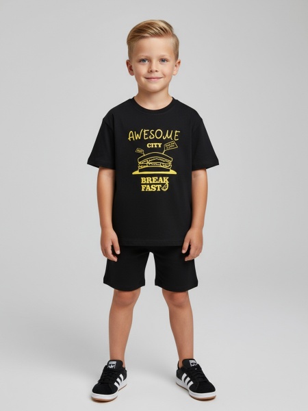 картинка 802040 Комплект: футболка, шорты от Котмаркот